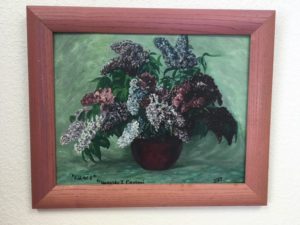 Susan's Lilac Painting