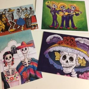 Day of the Dead Postcards